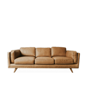 living room brown sofa